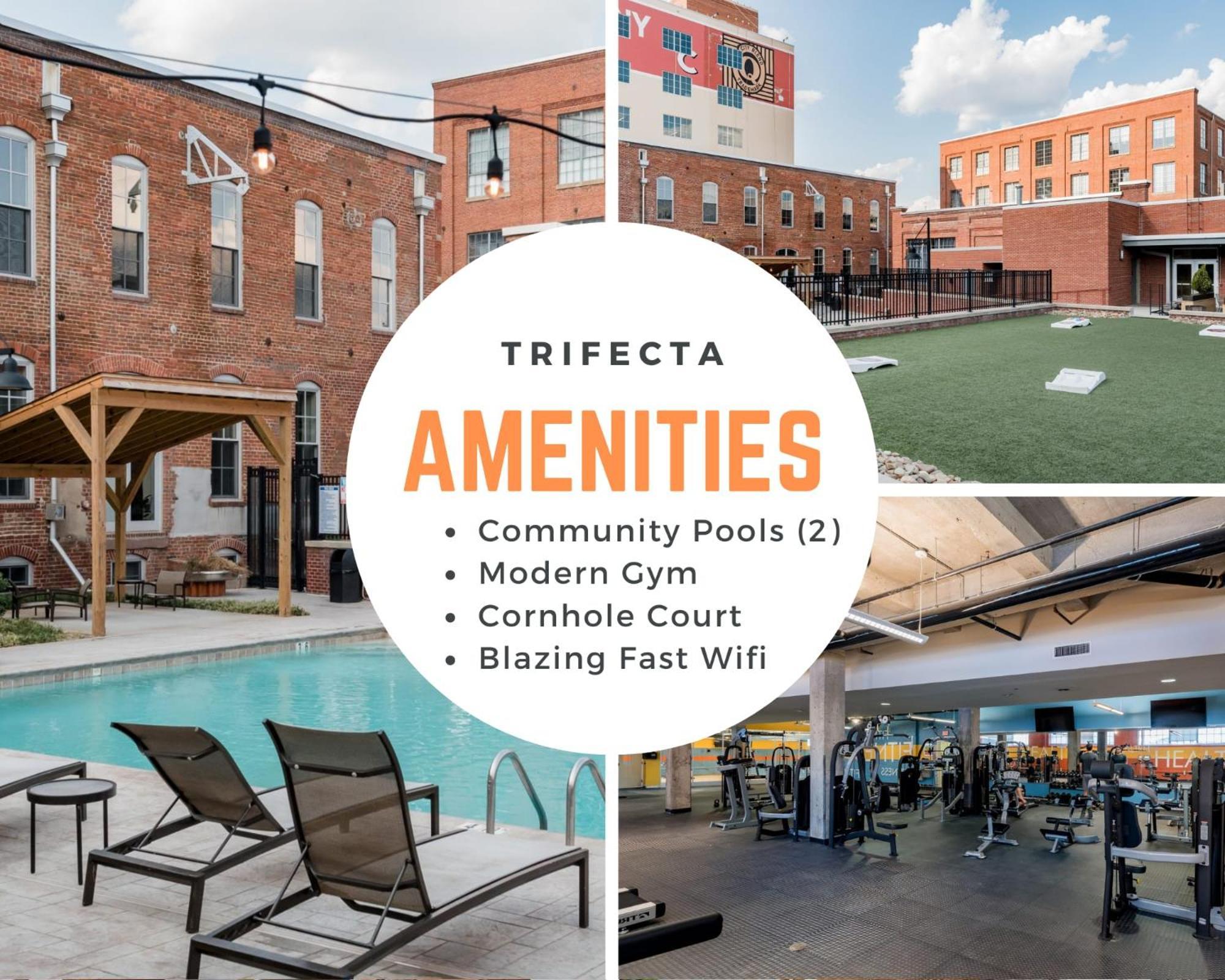 Trifecta Historic Brick 2Br Getaway Superhost Daire Durham Dış mekan fotoğraf